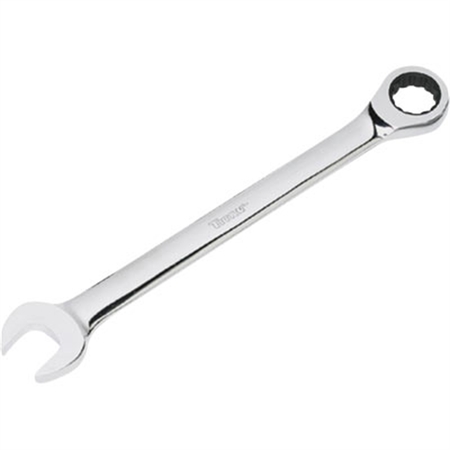 Titan Combination Ratcheting Wrench, 7mm Ratcheting Box End and Standard Open End 12507